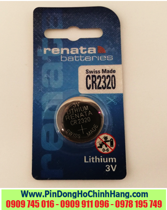 Pin Renata CR2320 _Pin CR2320